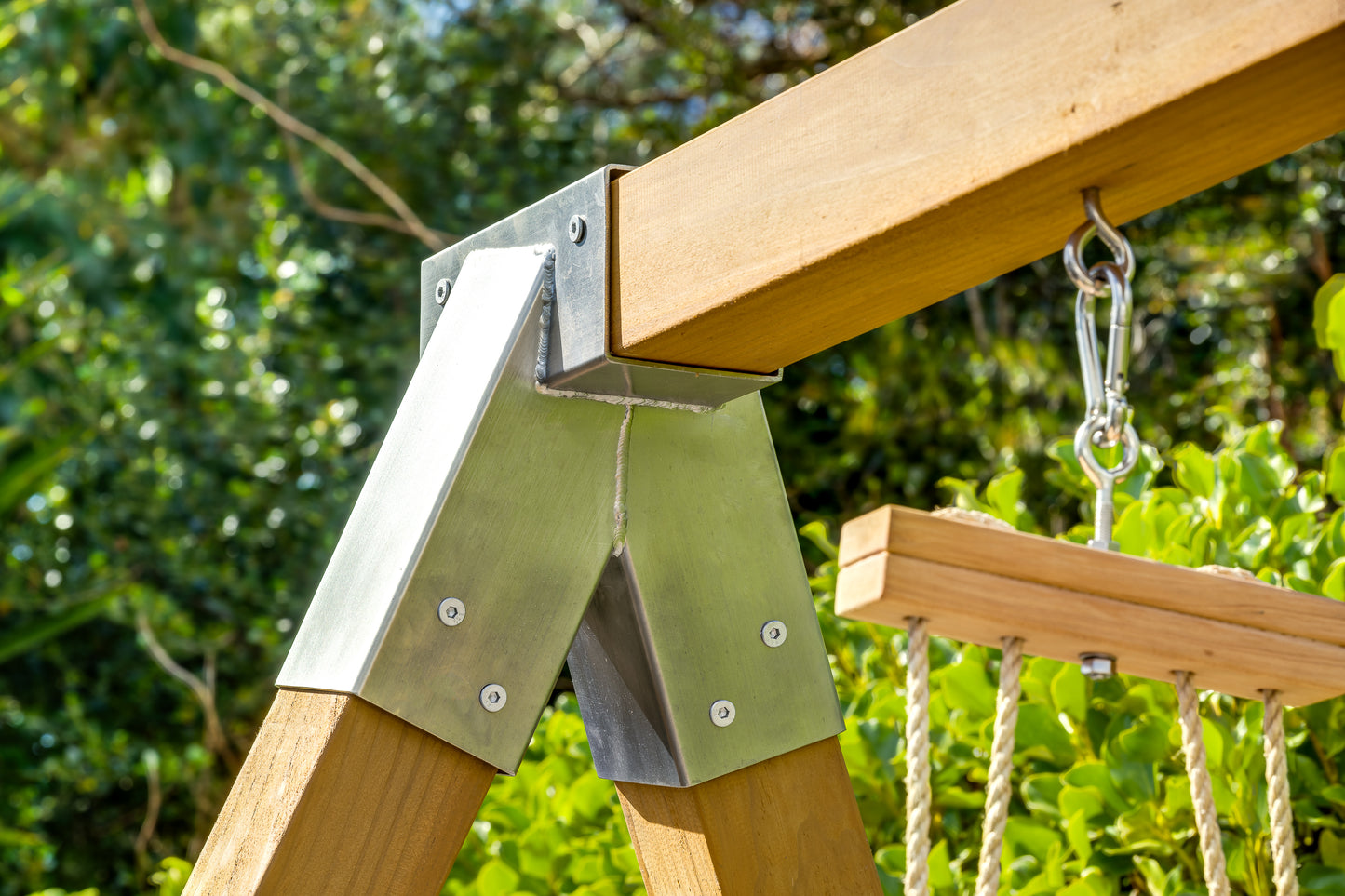 A Frame – Macrocarpa Match Stain